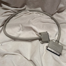 External SCSI-1 Cable DB-25 to CN50 Male Vintage Macintosh Hard Drive Cord