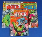 Hulk Marvel Super-Heroes 64 81 82 Lot Vintage Bronze Age 1970s Comic Books