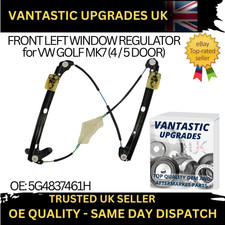 FOR VW Golf MK7 4 Door Front Passenger Left Electric Window Regulator 5G4837461H