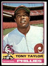 1976 Topps Tony Taylor Philadelphia Phillies #624