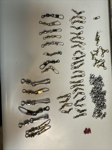 80+ Piece Interlock Barrel Swivels For Fishing