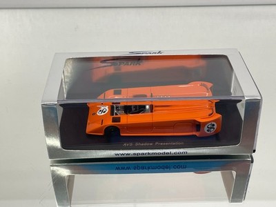 SPARK S1125 AVS SHADOW PRESENTATION 1969 -ORANGE 1:43- GOOD IN BOX