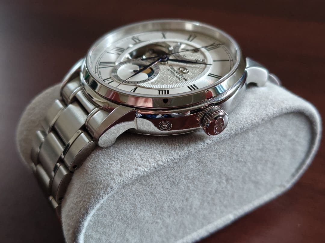 Orient OrientStar Automatic Moonphase Wristwatch … - image 4