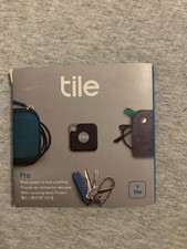 Tile Pro Smart Tracker - Black Replaceable Battery
