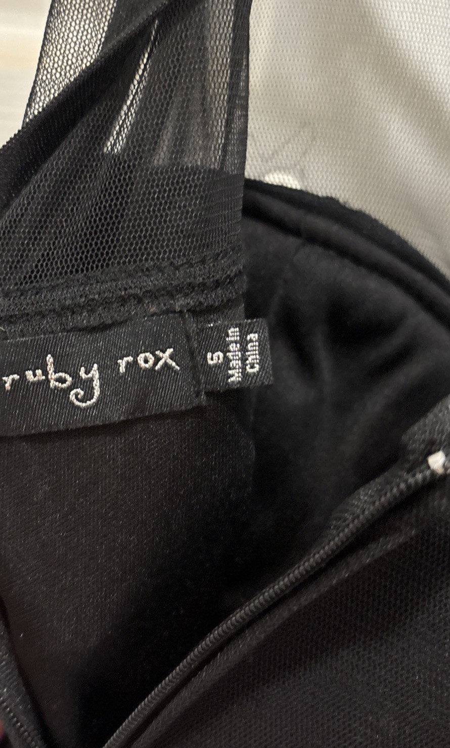 Ruby Rox Black With Silver Sequins Sleeveless Par… - image 3