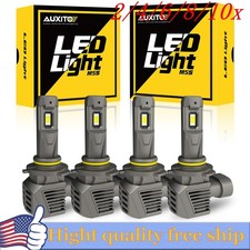 4/8X 9005 9006 LED Headlight bulb High Low Beam for Toyota RAV4 2013 14 15 6500K