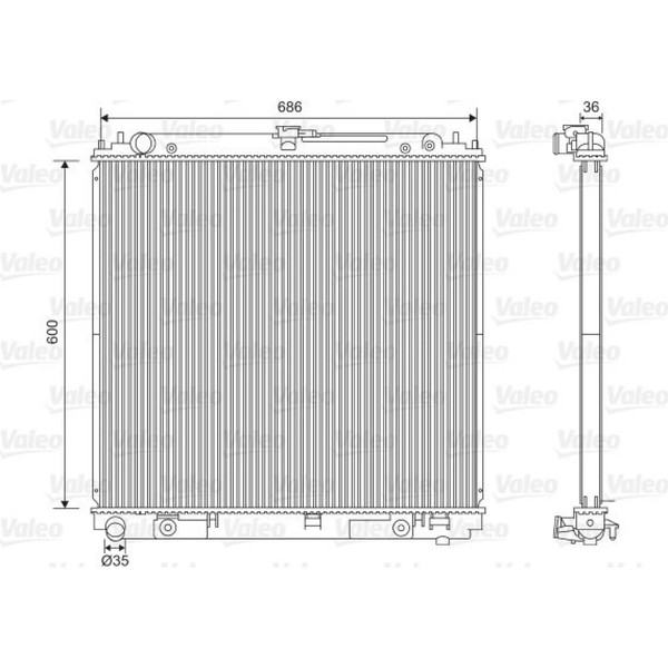 Valeo 701610 KüHler MotorküHlung-image