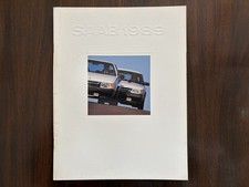 1989 Saab 50-page Sales Brochure Catalog 900 Turbo Convertible 9000 Cd 9000s Spg