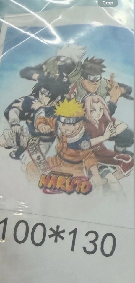 火影忍者动漫图形抓绒毯全新包装复古动漫 — 第 2/4 张图片