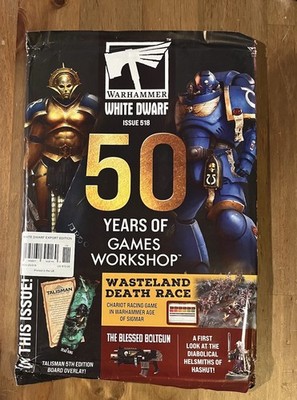 White Dwarf 518 Warhammer Magazine 50 Years Issue Sealed Bagged 