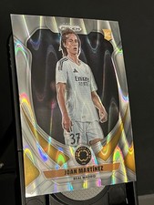 Joan Martinez RC 2025 Panini FIFA Club World Cup #162 Silver Seismic Real Madrid