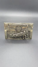 Budwiser Vintage Belt Buckle (1982) Anheuser Busch The Great American Buckle Co