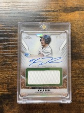 2025 Topps Pro Debut Jumbo Relic Autographs /200 Kyle Teel #PDJAR-KT  