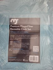 MagicFiber Microfiber Cleaning Cloth - 12 Pack, Large 13" x 11  Highly Absorbe