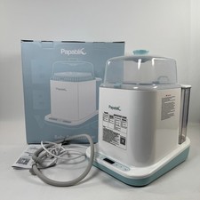 PAPABLIC 4-in-1 Bottle Washer Sanitizer Drying Storing for Bottles Pump Parts