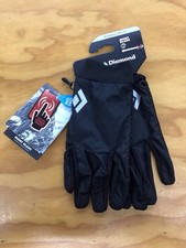 Black Diamond Distance Series Gloves - Size XL - Grippy - Touch Screen Black NEW