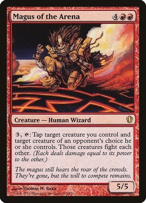 Magic: The Gathering Commander 2013 Magus of the Arena BUY 1 GET 3 FREE!!!!
