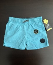 Art Class Easy On Easy Off with Pockets Boys Swim Trunks Blue Sz XS 4/5 NWT