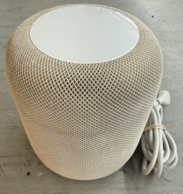 Apple HomePod Voice Enabled Smart Assistant Speaker -White Model A1639 MQHV2LL/A
