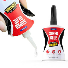 Precision Control Super Glue Gel, 6G Superglue Gel Bonds in Seconds - Ultimate M