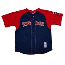 Majestic Boston Red Sox Daisuke Matsuzaka Jersey Adult Sz L  (See Measurements)