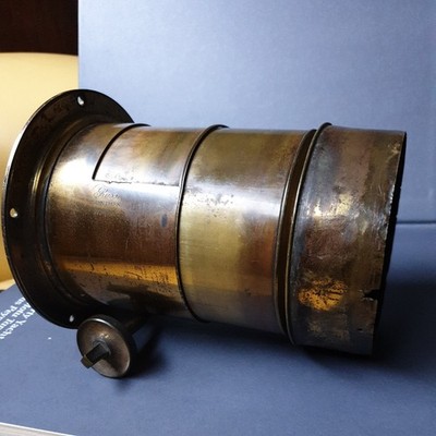 Ross London 3A  16  f4 Peztval Portrait Brass lens large format 12  Back Focus