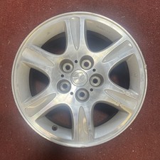 2000-2002 MAZDA 626 OEM 16” USED WHEEL MACHINED SILVER 9965256560 (64821)