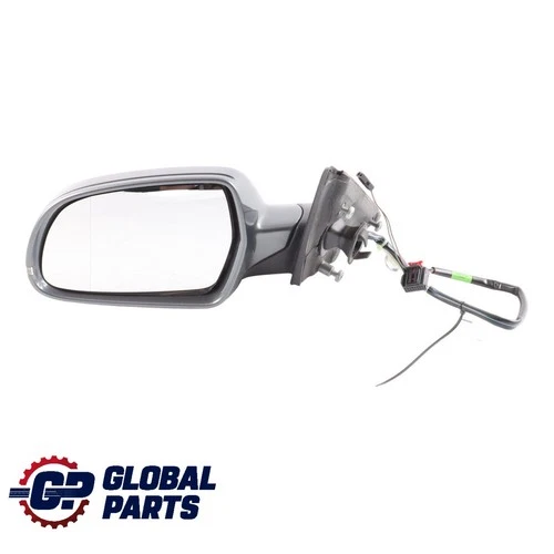 Audi A4 B8 Door Left N/S Mirror Wing Electric 8K2857409AF Monsoon Grey - X7R