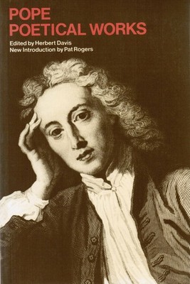 Pope: Poetical Works (Oxford Paperbacks) Buch Oxford Paperbacks