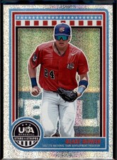 2025 Panini Stars & Stripes USA Baseball #190 Blake Bowen Speckle