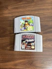 Diddy Kong Racing, Top Gear Ralley (Nintendo 64) N64 Carts Only Authentic
