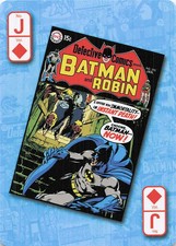 Batman Robin Detective Comics No 395 Jack of Diamonds Playing Card DC Comics