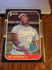Bo Jackson 1987 Donruss Rated Rookie Rookie RC #35 NM-MT Kansas City Royals