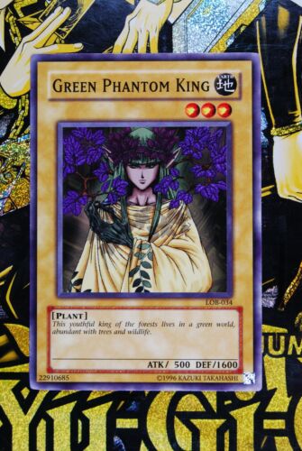 Green Phantom King LOB-034 Common Yugioh Card NM - Picture 1 of 2