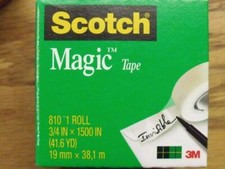 Jumbo Roll SCOTCH BRAND Invisible Magic Tape - .75 x 1500 Inches