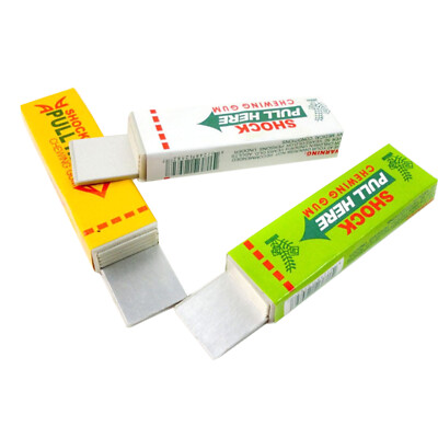 Tricky Funny Safety Trick Joke shocker Toy Electric Shock Shocking Chewing gum