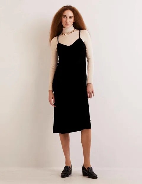 strapless open back dress All Day Denim Dress – Peacocks & Pearls Lexington main image 0