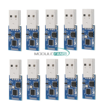 1/5/10PCS USB Bluetooth 5.2 Serial Module ECB02C BLE Serial Transmission Module