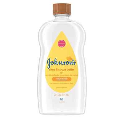 Johnsons Baby Oil, Mineral Oil Enriched With Shea Cocoa Butter 20 fl. oz