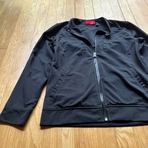 Puma Scuderia Ferrari Boys Size M Black Full Zip-Up Race Track Jacket - Picture 6 of 13