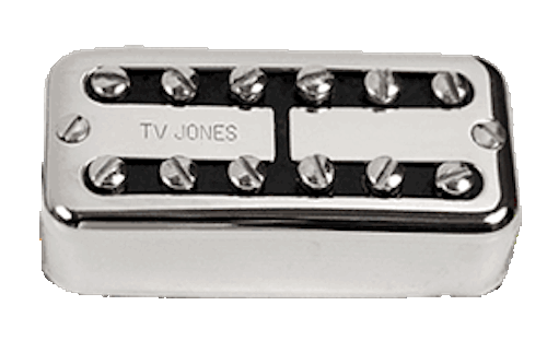 TV Jones Classic Universal Halterung Nickel Brücke Tonabnehmer (FTB-UVNKL) - Bild 1 von 1