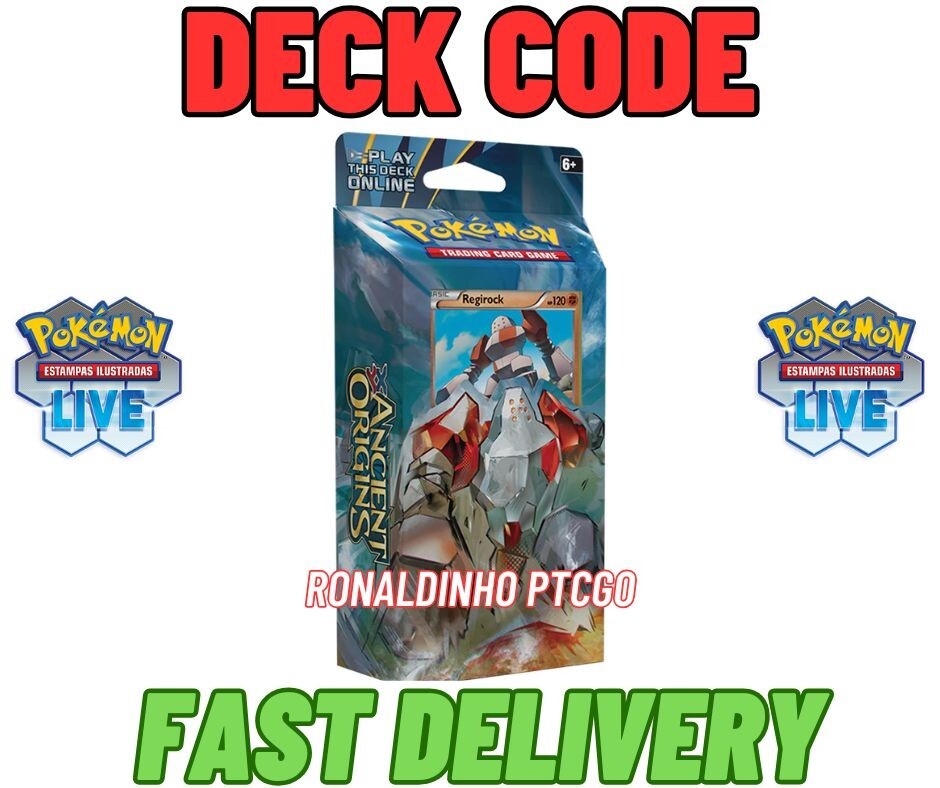 Stone Heart Theme Deck Code - Pokémon TCG LIVE - PTCGL - SENT FAST
