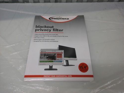 Invovera Blackout Privacy Filter IVR-BLF154W Fits 15.4 in Widescreen Monitors - 第 2/8 張圖片