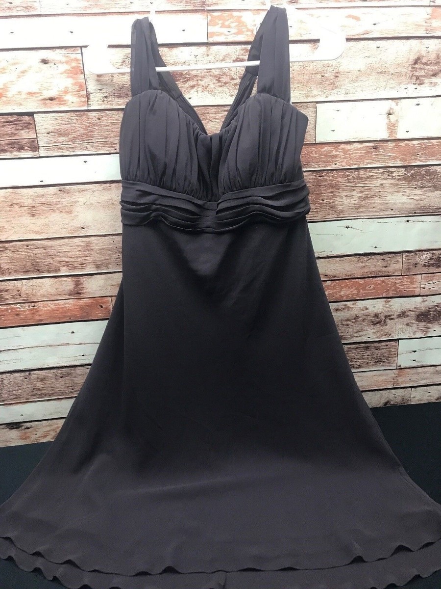 Davids Bridal Bridesmaid Halter Dress Medium Women's Formal Brown | eBay Davids Bridal Bridesmaid Halter Dress Medium Women's Formal Brown | eBay