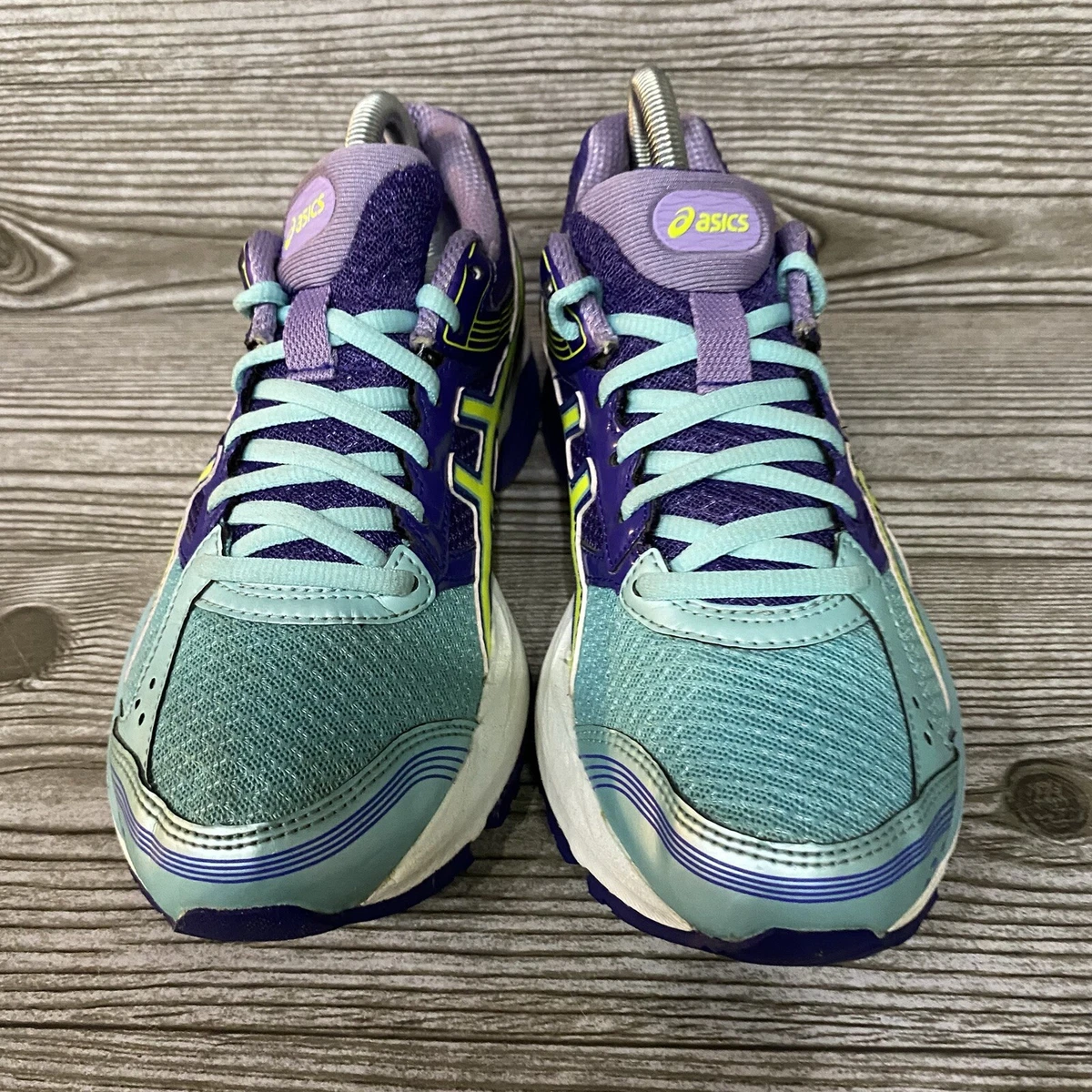 Asics Womens Gel Pulse 7 T5F6N Lace Up Running Shoes Size 7.5 39