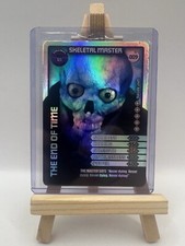 Doctor Who Monster Invasion Card #009 Skeletal Master Ultra Rare 1/5