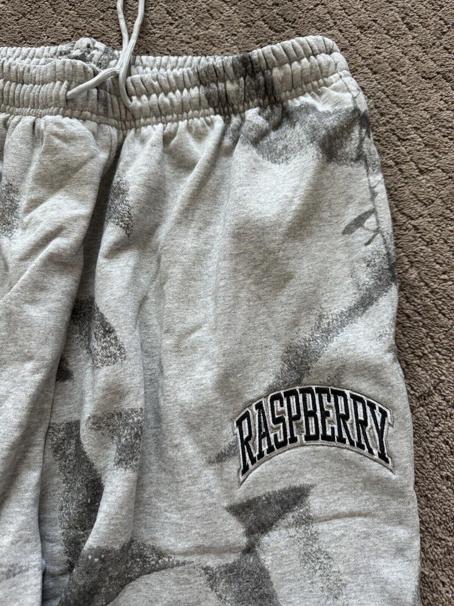 Raspberry Hills GV gallery Graffiti Men's Grey Sweatpants Size A
