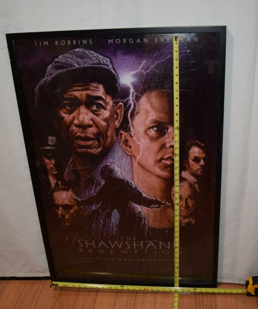 SHAWSHANK REDEMPTION MOVIE POSTER 27X40 DS ORIGINAL 10TH ANN. DREW