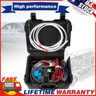 Inline 12v Electric Transfer Gas Diesel Fuel Pump Kit Hep-02A w/ Pipe Cable Case
