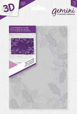 Crafter's Companion 3D Embossing Folder - Decorative Holly New